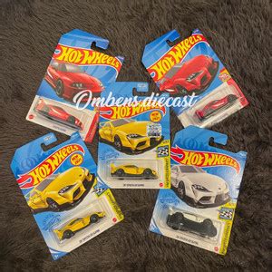 Jual Hot Wheels Toyota Supra Dan Toyota Gr Supra Merah Putih Dan Kuning Jakarta Barat