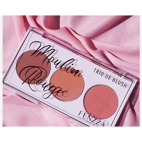 Trio De Blush Moulin Rouge Fenzza Shopee Brasil