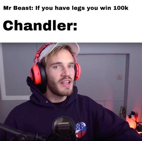 Big F for Chandler : r/MrBeast