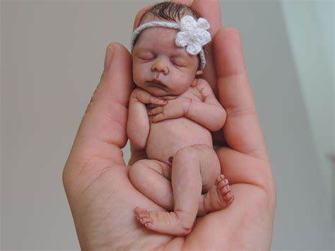 Ooak Newborn By Sheila Mrofka Real Baby Dolls Baby Dolls Clay Baby