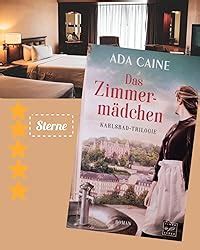 Das Zimmerm Dchen Karlsbad Trilogie Band Caine Ada Amazon De