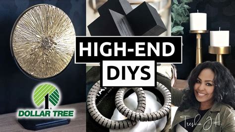 3 Easy High End Dollar Tree Diys You Should Try Youtube