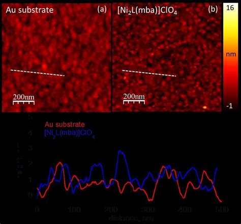 Figure S1 Afm Topography Characteristics Of A 1×1 M 2 Area A Au