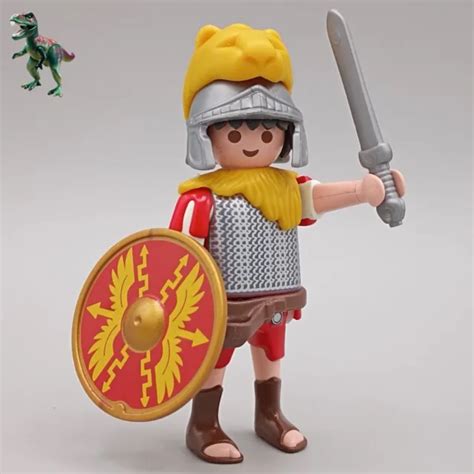 Playmobil Figura Soldado Romano Legionario Leon Guerrero Guardia