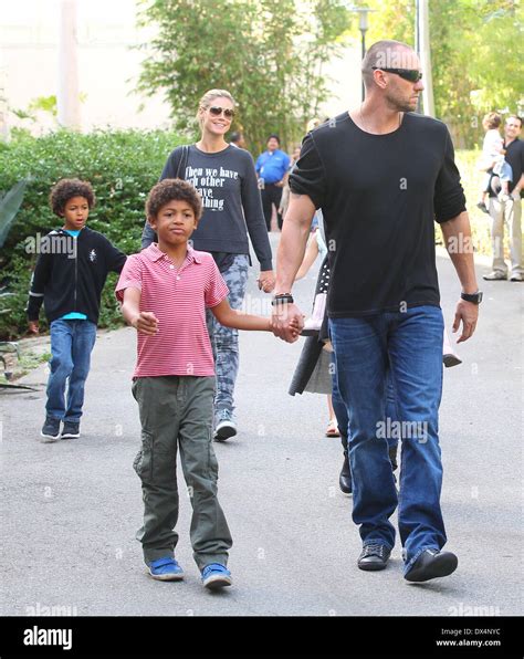 Heidi Klum and her bodyguard boyfriend Martin Kristen take her children ...