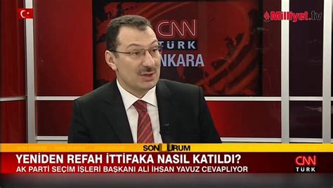 Yeniden Refah Partisi Vekil Istedi Mi Ali Hsan Yavuz Cnn T Rk Te