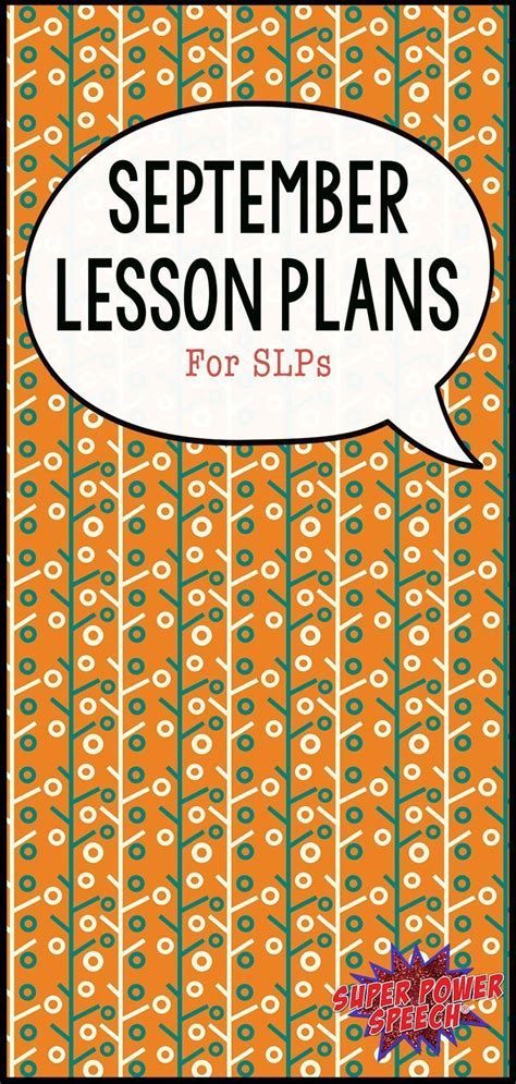 Slps Lesson Plan Template