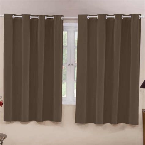 Kit 4 Cortinas Blackout PVC 220x130cm Tabaco Paulo Cezar Enxovais