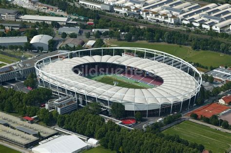 Luftbild Stuttgart Fußball Stadion Mercedes Benz Arena In Stuttgart