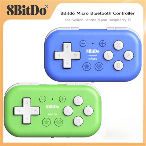 Original 8Bitdo Micro Mini Wireless Game Controller Pocket Sized Ultra