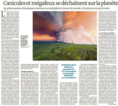 Plan Te Ga A Climatologie Catastrophes Naturelles Le Monde Des