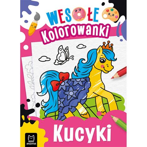 Wesołe kolorowanki Kucyki