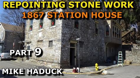 REPOINTING STONE WORK Part 9 Mike Haduck YouTube