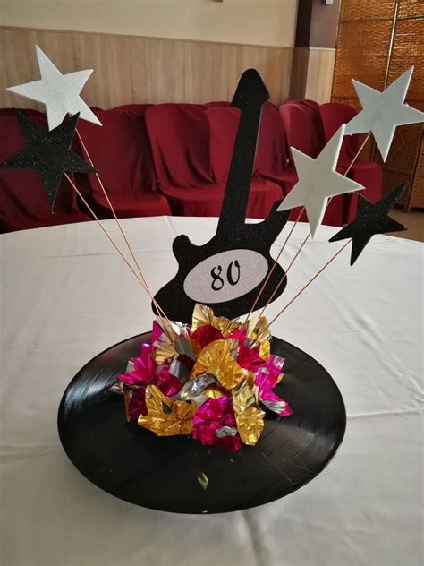 Disco 80 Party Table Decorations