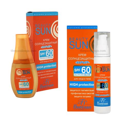 Kem Chống Nắng Floresan Beauty Sun SPF 60 – Thế Giới Đồ Nga