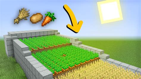 Otomatik Tarla Nasıl Yapılır Minecraft YouTube