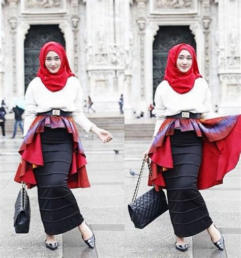 MODEST HIJAB STREET STYLE BY DIAN PELANGI Street Hijab Fashion