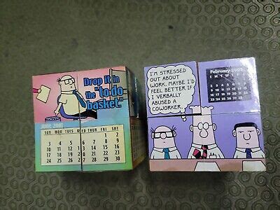 Dilbert Calendars For Sale On Ebay Briny Merralee