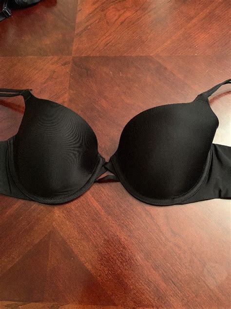 Victoria Secret Size 36 C Black Demi Underwire Womens Bra Fashion