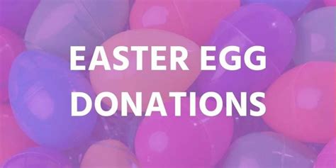 Easter Egg Donations Haven Fellowship Church