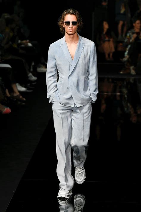 Emporio Armani | Ready-to-Wear Spring 2020 | Look 21 | Mens fashion ...