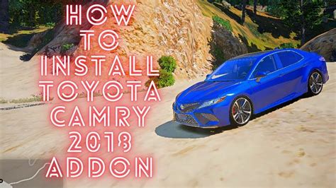 How To Install Toyota Camry 2018 ADDON In Gta V Farhan Gaming Gta