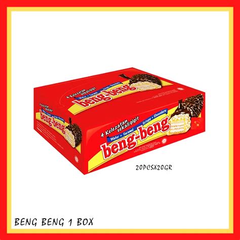 Jual Beng Beng Wafer Coklat Beng Beng Coklat Box Pcs X Gram