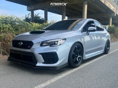 2020 Subaru WRX STI Base With 18x9 5 Volk Te37 Saga S Plus And Michelin