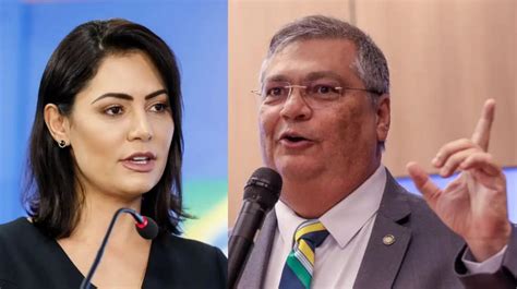 Michelle Bolsonaro acusa Flávio Dino de zombar de sua fé em