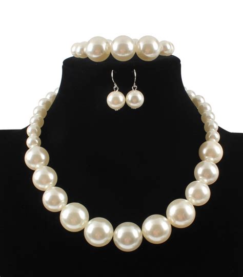 Stunning Set 18 11 16mm Natural South Sea Genuine White Pearl Necklace