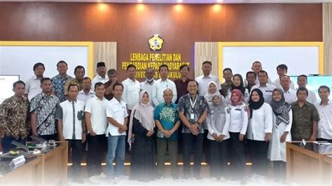 Rapat Koordinasi Rencana Kerja PPIIG Universitas Bengkulu LPPM