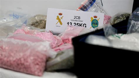 Cuáles son las características de la cocaína rosa incautada en Ibiza