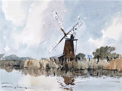 Norfolk Windmill By Edward Wesson On Artnet