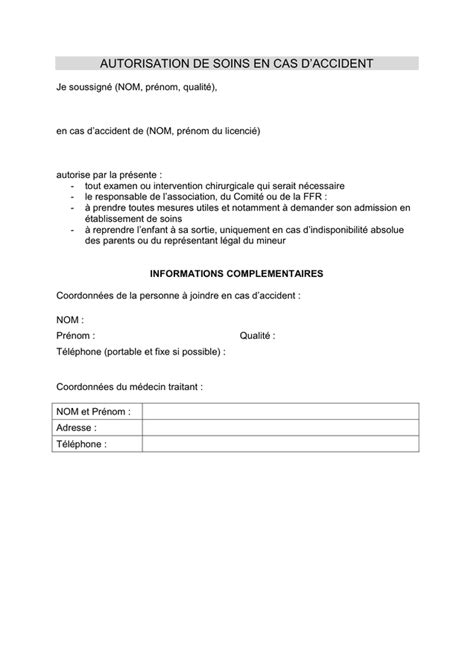 Model D Autorisation T L Chargement Gratuit Documents Pdf Word Et Excel