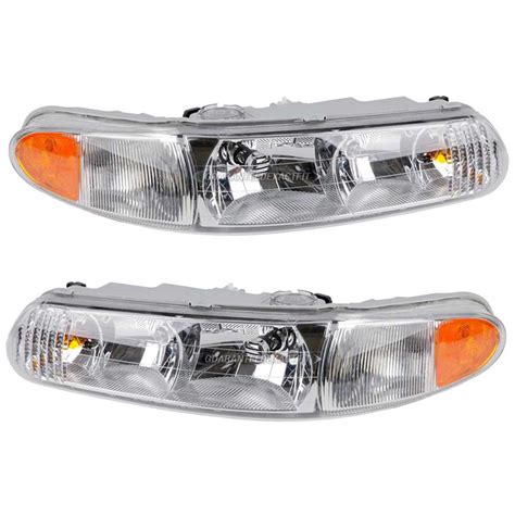 2005 Buick Century Headlight Assembly Pair Parts From Car Parts Warehouse