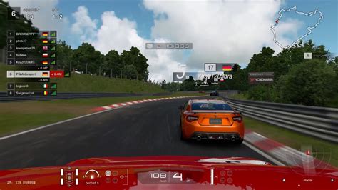 Gran TurismoSPORT Daily Race 1164 Nordschleife Toyota 86 GT Onboard