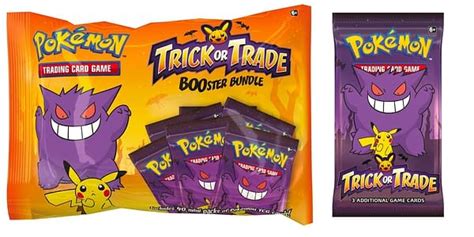 Pokémon Tcg Announces Trick Or Trade Halloween Booster Packs