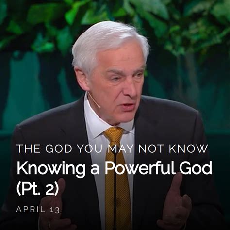 Knowing A Powerful God Pt 2 Audio Turningpoint