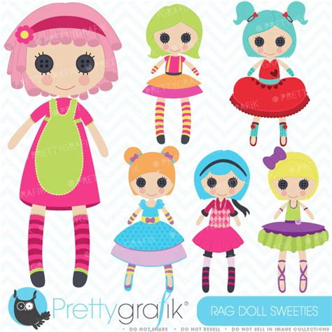 Kit Digital Imagens Lalaloopsy Boneca Pano Pretty Grafik Elo