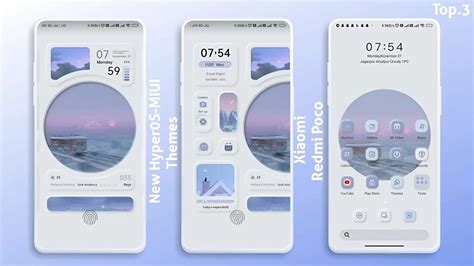 3 New HyperOS MIUI Themes For Xiaomi Redmi Poco Best HyperOS MIUI