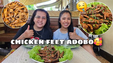 Pinoy Style Chicken Feet Adobo Lutong Bahay Recipe YouTube