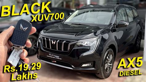 Xuv Ax Napoli Black Color Xuv Ax Black Color New