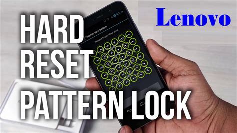 How To Unlock Pattern Lock Any Lenovo Mobile YouTube