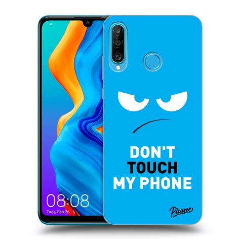 Picasee Ultimate Case Pro Huawei P30 Lite Angry Eyes Blue Picasee