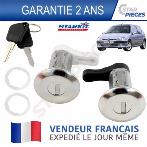 BARILLET SERRURE BARILLETS Serrures Porte Peugeot 106 3 Portes 91 03