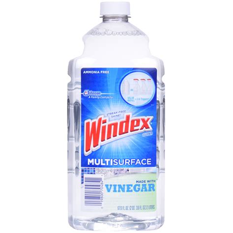 Windex Multisurface Refill Cleaner With Vinegar 67 6 Fl Oz Bottle Food And Grocery Cleaning