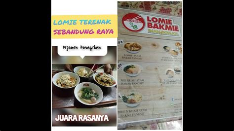 Lomie Imam Bonjol Bandung Mantapzzz Kulinerbandung Kulinernusantara