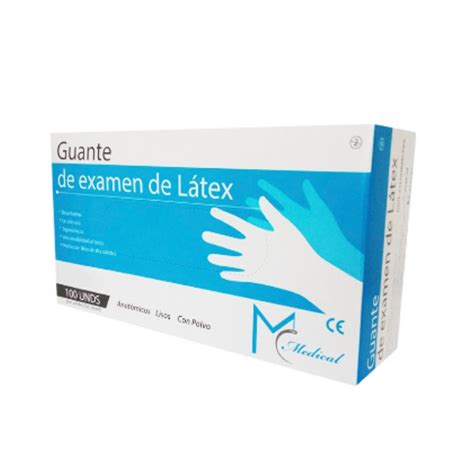 Guantes De Látex Talla M X 100 Unidades Mc Medical Farmadon La