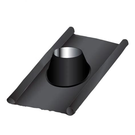 Kit solin d étancheité plomb inox Noir Anthracite diamètre 180