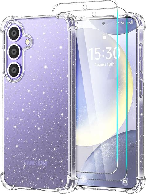 Fllao Paillettes Coque Compatible Avec Samsung Galaxy A14 4g 5g Avec